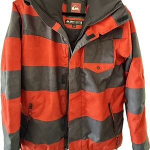 Quiksilver Black and Red Jacket